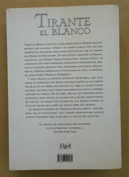 TIRANTE EL BLANCO - 02/06/2023 novela histórica