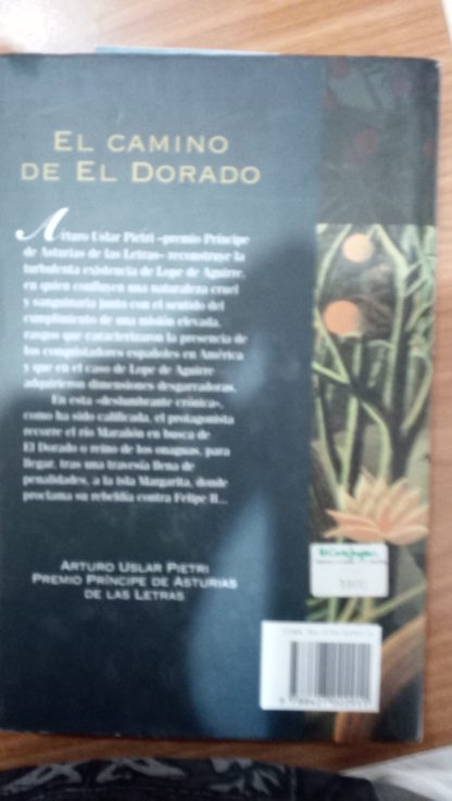 EL CAMINO DEL DORADO - 25/09/2023 novela historica