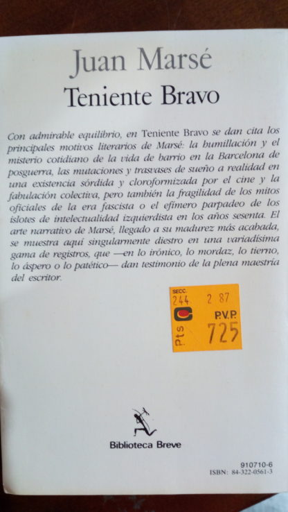 TENIENTE BRAVO - 04/10/2023 RELATOS