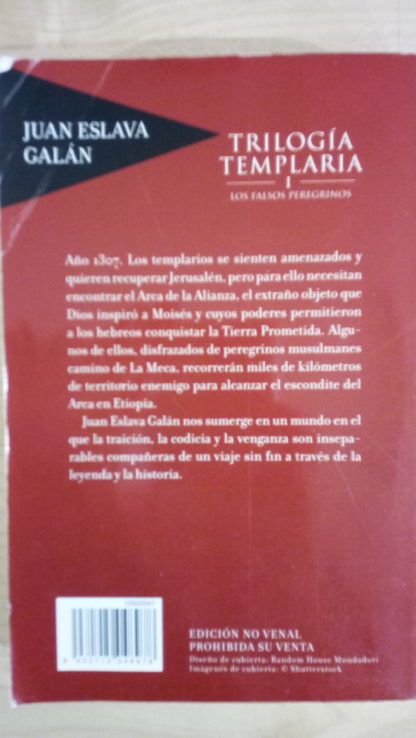 TRILOGÍA TEMPLARIA volumen 1 - 21/09/2023 novela historica