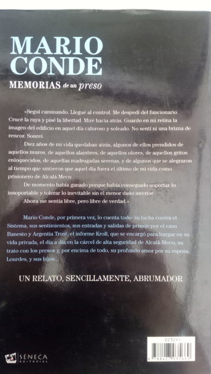 MEMORIAS DE UN PRESO - 22/09/2023 memorias