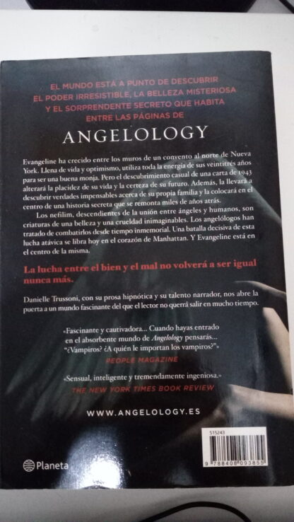 ANGELOLOGY: EL LIBRO DE LAS GENERACIONES - 03/12/2023 NARRATIVA
